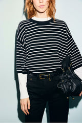 RAYA STRIPED WOOL SWEATER