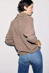 ROBI TURTLENECK WOOL CASHMERE SWEATER