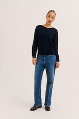 ROSEL RHINESTONES WOOL SWEATER