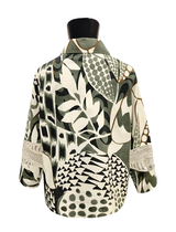 KAKI ABSTRACT PRINT JACKET