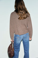 RAYNE COLLAR WOOL CARDIGAN
