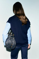 REBA SLEEVELESS WOOL CARDIGAN