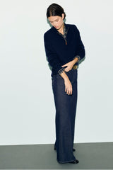 RHIA TRUCK NECK SWEATER