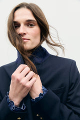 JUNIE DOUBLE-BREASTED BLAZER