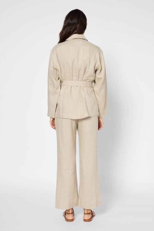 RIVAELLE LINEN SAFARI JACKET