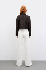 JULSA LUREX SEQUINS TWEED JACKET