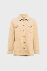 ROMELDA COTTON LINEN OVERSHIRT
