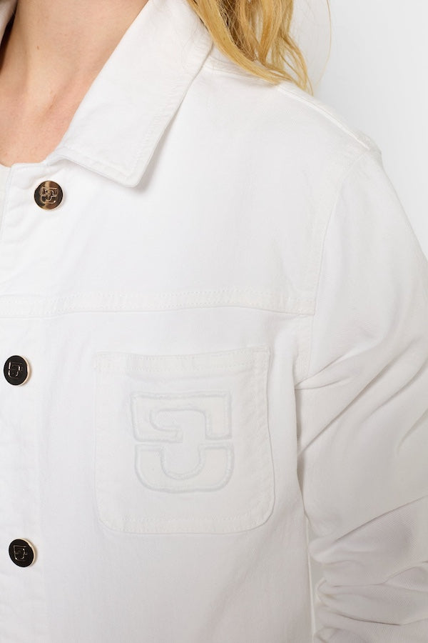 RUBIA STRAIGHT CUT DENIM JACKET