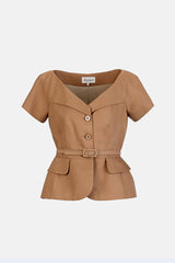 VAROMA COLONIAL UNSTRUCTURED BLAZER