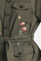 VERNET EMBROIDERED SAFARI JACKET