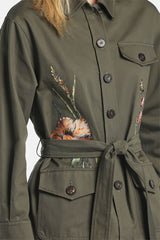 VERNET EMBROIDERED SAFARI JACKET