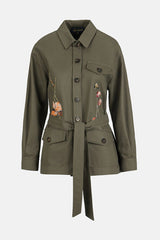 VERNET EMBROIDERED SAFARI JACKET