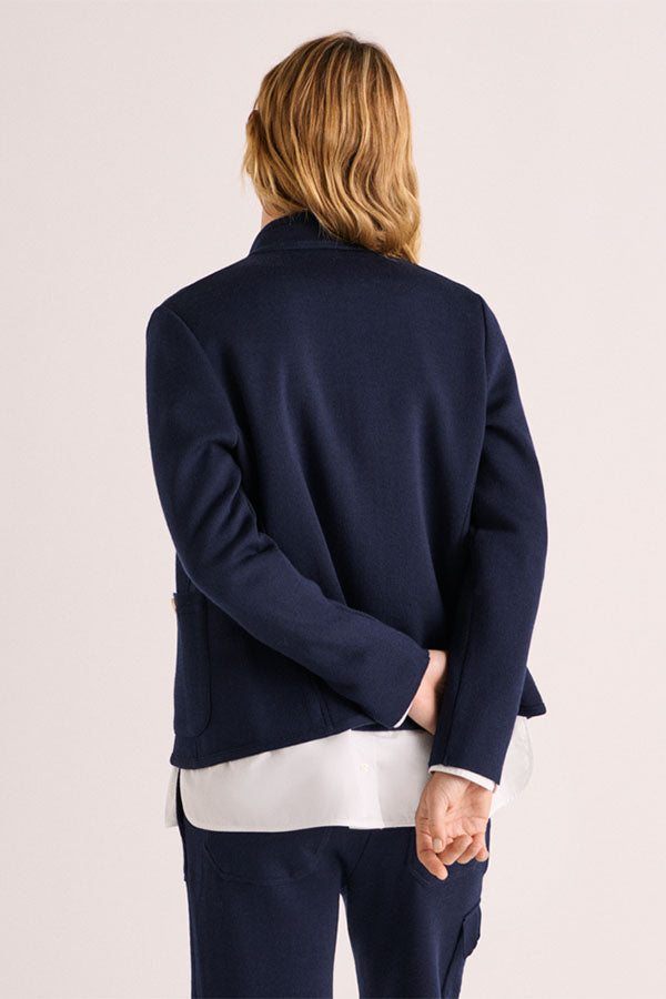 VICTORINE BLUE MILANO KNIT JACKET