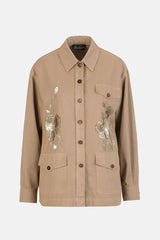 VIGILESSA EMBROIDERED SAFARI JACKET