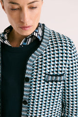 VOLUTE CHENILLE KNIT JACKET