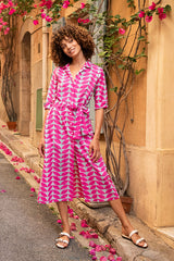 AMBER CAP ESTEL DRESS