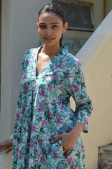 GREEN MIA FIGUIERES DRESS