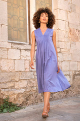 LILAC AMY PLAIN DRESS