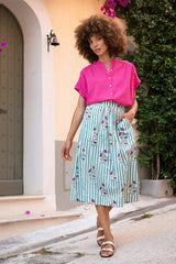 PINK AZALE PLAIN SHIRT