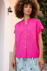 PINK AZALE PLAIN SHIRT