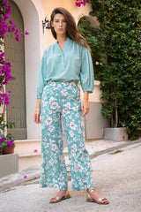 GREEN HELENE PLAIN TOP
