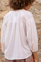 WHITE HELENE PLAIN TOP