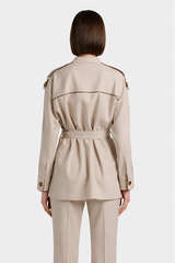 VASTITA VISCOSE SAFARI JACKET