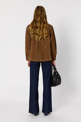 NOMELIE SUEDE OVERSHIRT