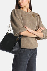 ZAGRA BALLOON SLEEVES SWEATER