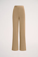 ZAVORRA GOLD LUREX KNIT TROUSERS