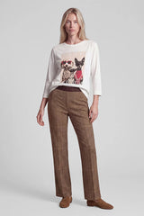 FRONT PRINT  T-SHIRT
