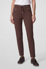 COMFORT WAISTBAND SLIM-FIT TROUSERS