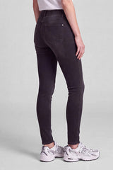 SLIM-FIT JOGGER DENIM TROUSERS