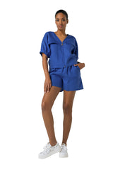 TOUAREG LINEN JACKET BLOUSE