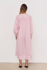 GAIA BLUSH MAXI DRESS