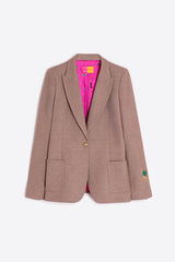BEIGE KNIT JACKET