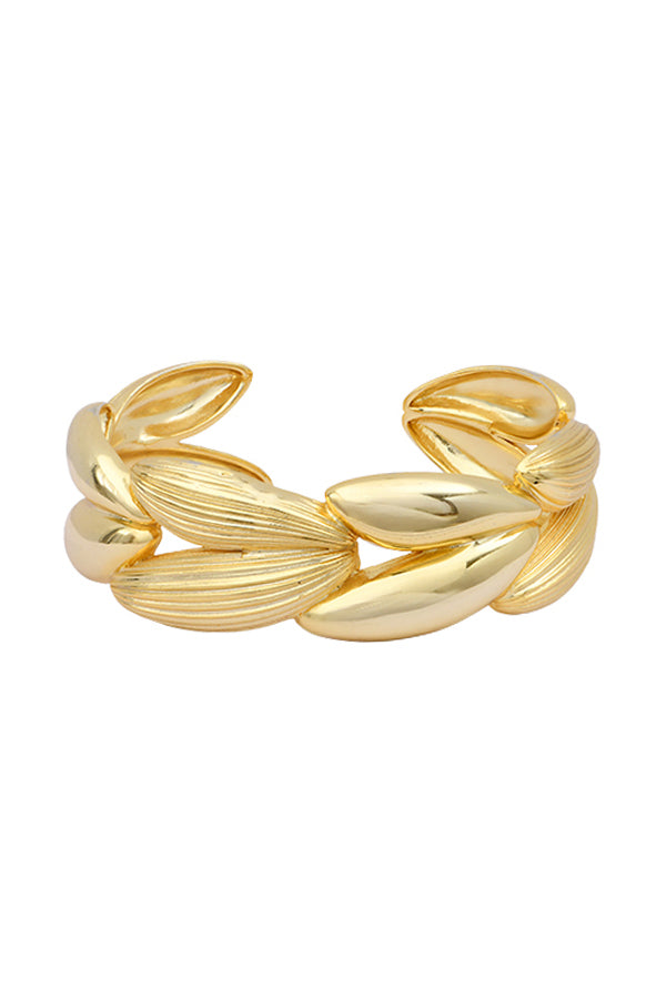 AMMONITE DOUBLE SPIKE BANGLE