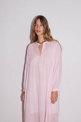 GAIA BLUSH MAXI DRESS