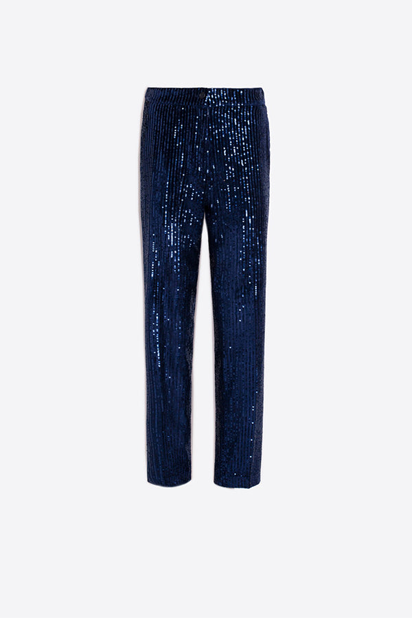 MARINO LENTEJUELAS TIFFANY TROUSERS