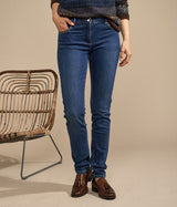 PANCUIR INDIGO SKINNY JEANS