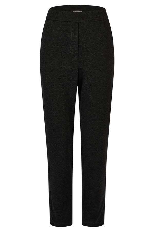 GREY SLIM STRETCH TROUSERS