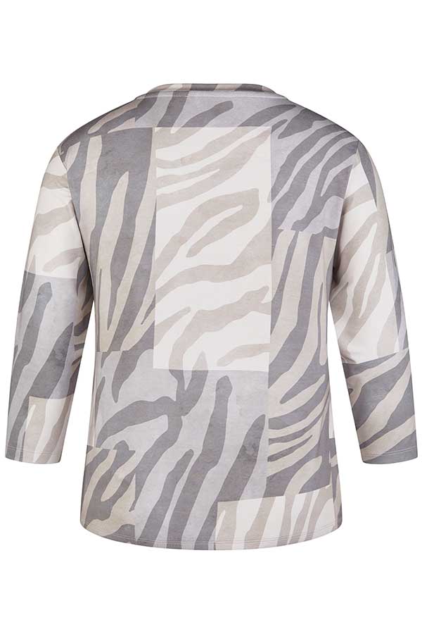 ZEBRA PRINT LOVE T-SHIRT