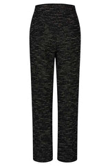 TWEED-LIKE TROUSERS