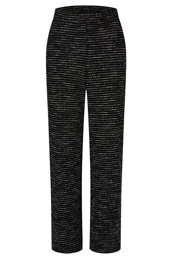 TWEED-LIKE TROUSERS