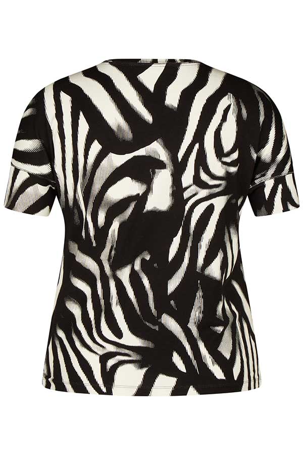 ZEBRA PRINT T-SHIRT