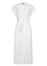 COTTON EMBROIDERED DRESS