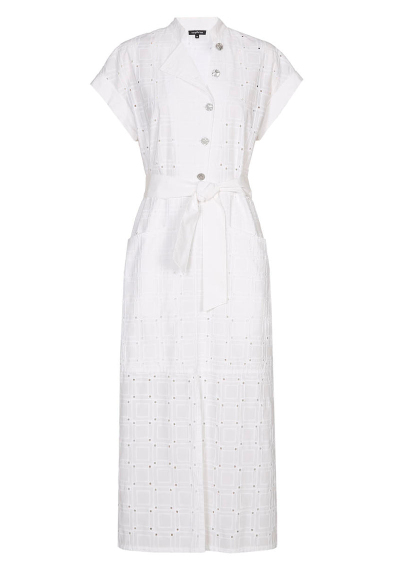 COTTON EMBROIDERED DRESS