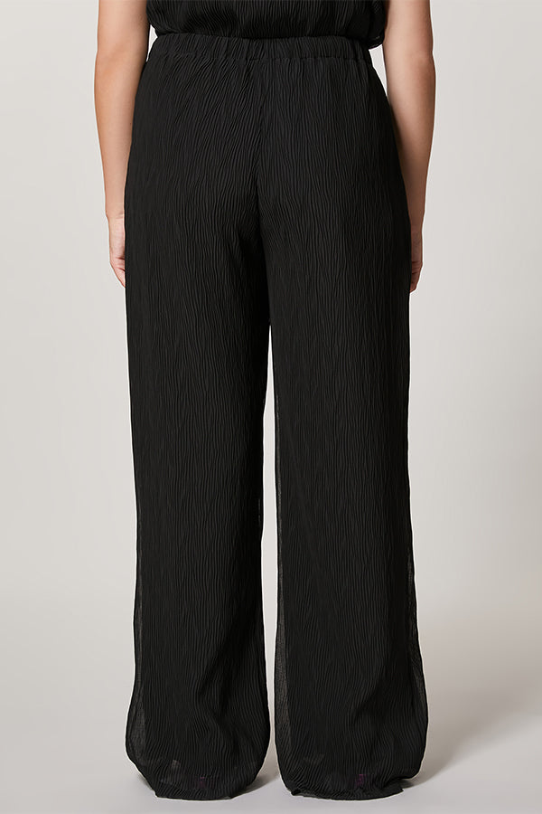 REGIA PLEATED GEORGETTE TROUSERS