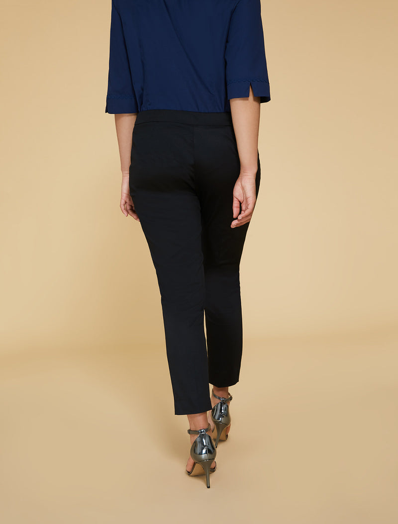 RETTA STRETCH SATIN TROUSERS