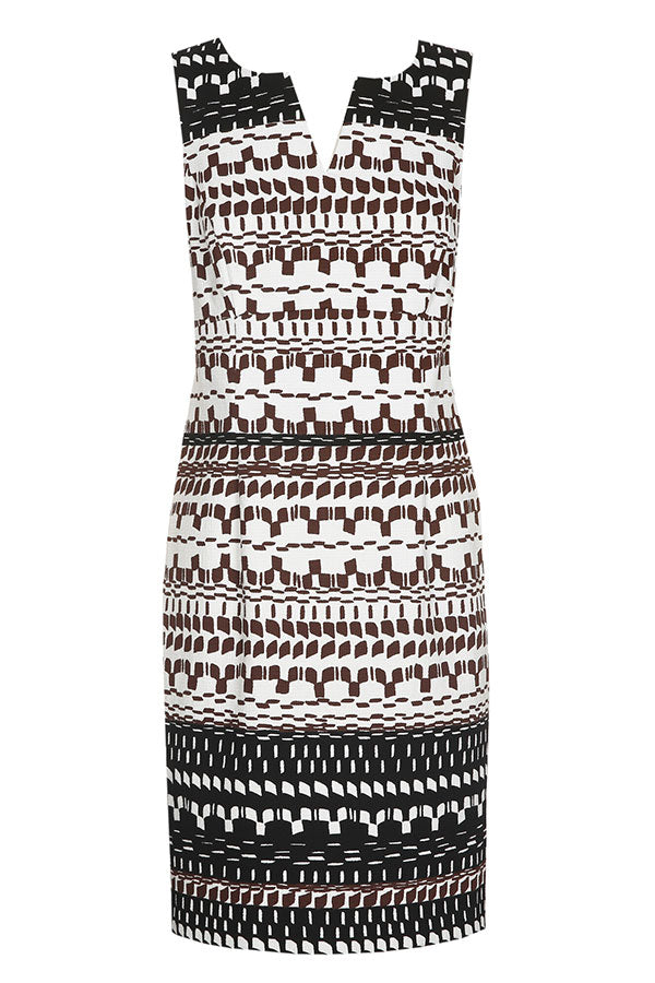 GRAPHIC PRINT DRESS